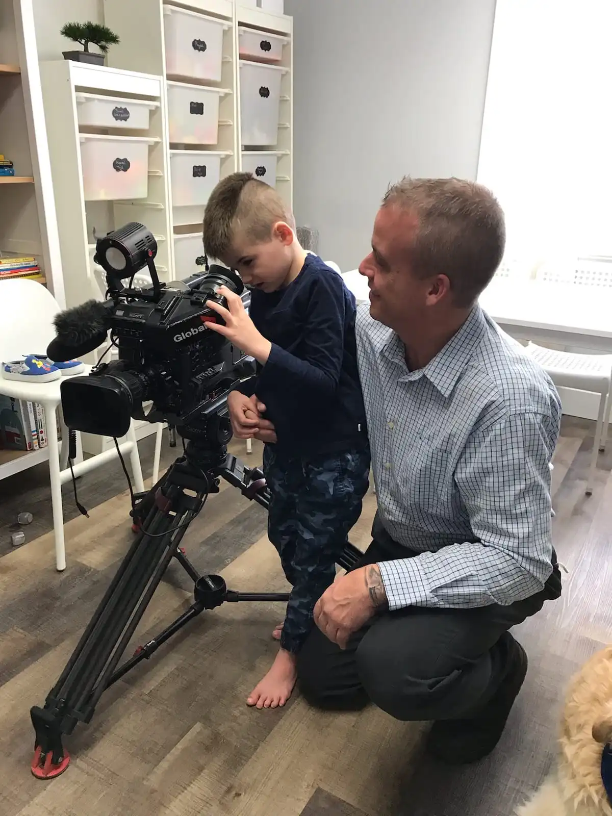 Liam Behind The Camera with Kevin James Reason - Liam Foundation